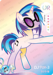 YH-UR-067 KAYOU MLP Moon Edition Chinese Series 5 UR bundle card