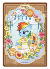 FX01-OR-003L5 - Rainbow Dash KAYOU MLP single card