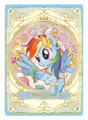 FX02-AR-003L5 - Rainbow Dash KAYOU MLP single card