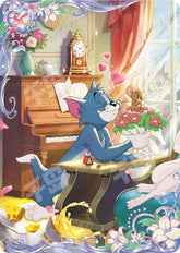 HXX03-SC-002 Sweet Date 002 - Piano Tom - KAYOU Tom and Jerry Series 3 SC single card