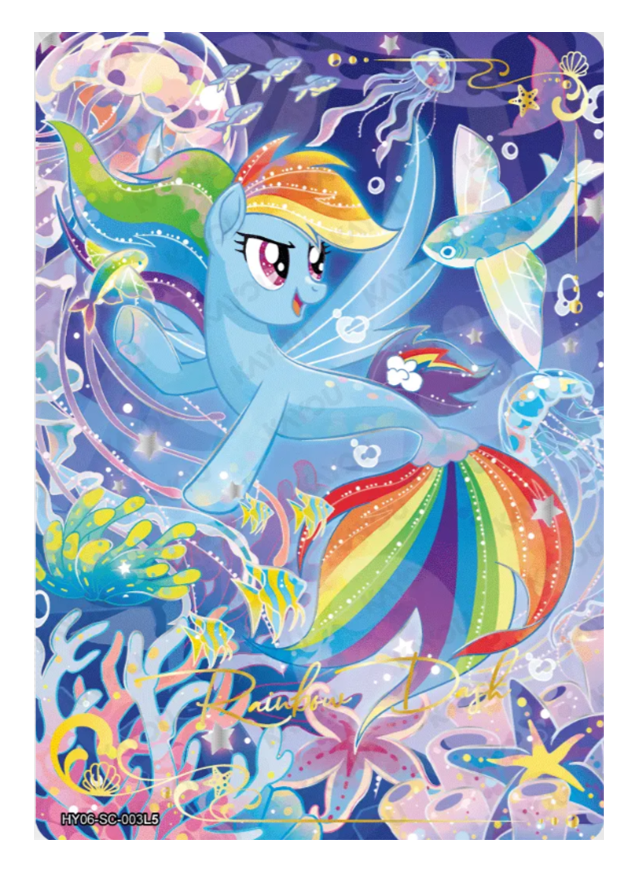 Rainbow Dash SC HY06-SC-003L5 MLP single card