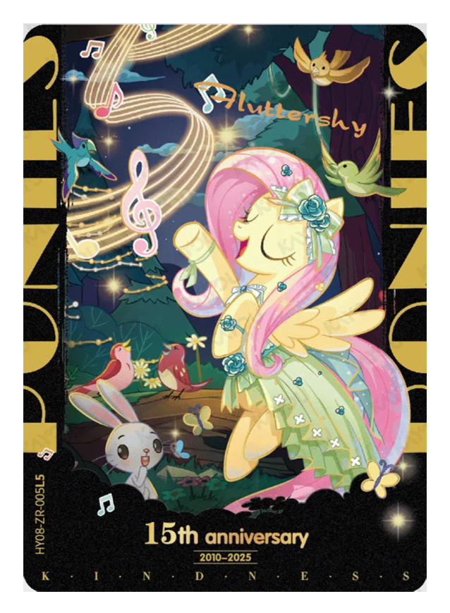 Fluttershy ZR HY08-ZR-005L5 MLP single card