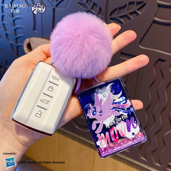 MLP Baimao liquid mahjong keychain detail photo