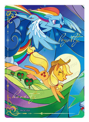 Rainbow Dash & Applejack SC YH-SC-016 MLP single card