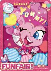 PL02-◇LSR-002 KAYOU MLP Qi Meng Party Edition Qi Meng Party 2 Hidden Diamond LSR bundle card