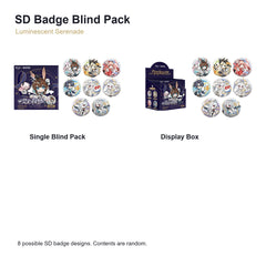 KAYOU x Arknights Luminescent Serenade SD Badge Blind Pack hero image