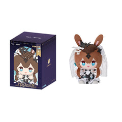 KAYOU x Arknights Pearlescent Pageantry Amiya boxed sitting plush doll product photo