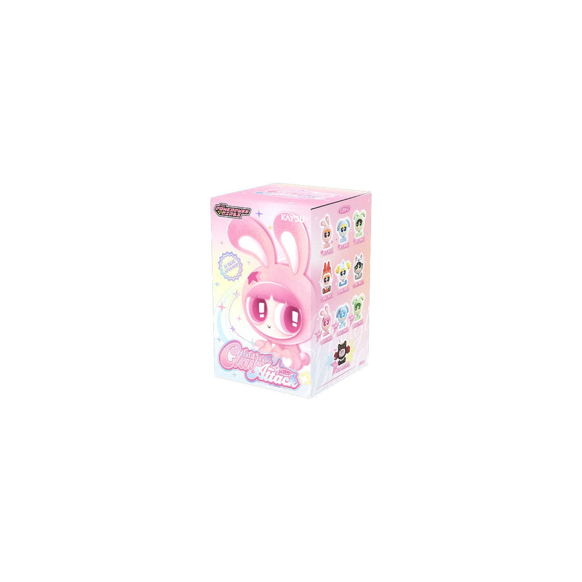 The Powerpuff Girls Claw Attack Squad Face-Changing Figure single box