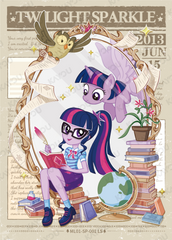 ML01-SP-001 KAYOU MLP Friendship Sonic Boom Book Edition Friendship Sonic Boom Book SP bundle card