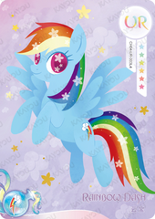 CH04-UR-003 KAYOU MLP Rainbow Edition Rainbow 4 UR bundle card
