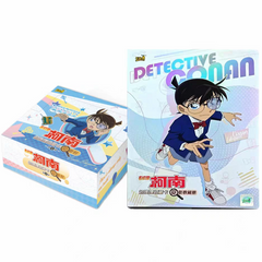 Detective Conan Miying Pack box with matching collector album shown for reference