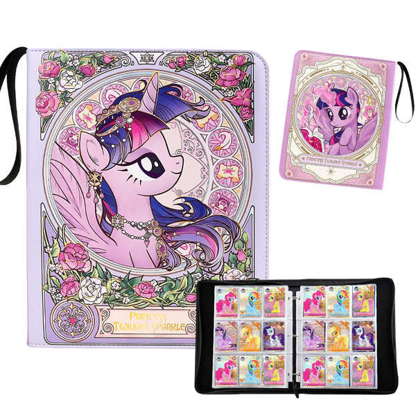 TS Twilight Sparkle MLP Star Pack AR artwork 9-pocket zipper card binder
