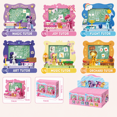 My Little Pony Friendship Tutor six building block designs with English labels