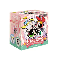 The Powerpuff Girls Tinplate Badge Blind Pack series 2 display box