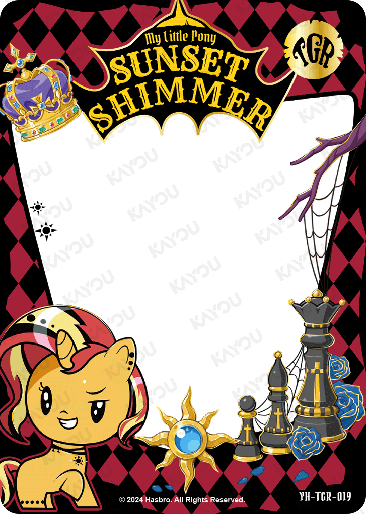 YH-TGR-019 KAYOU MLP Rainbow Edition Rainbow 3 TGR bundle card