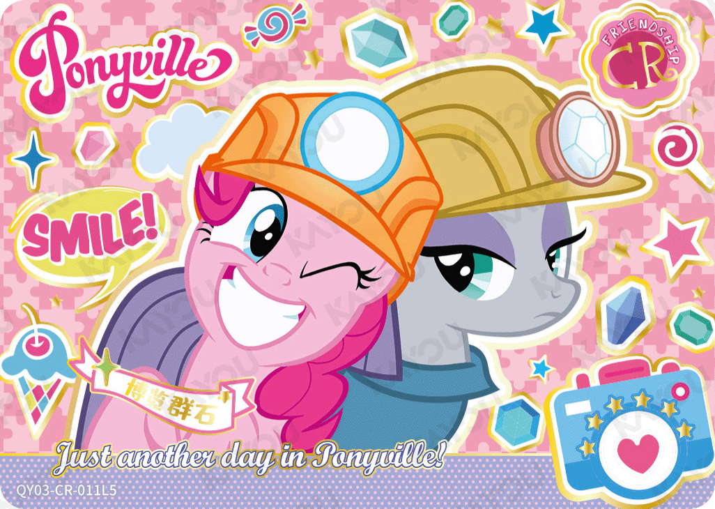 QY03-CR-011L5 KAYOU MLP Fun Moments Edition Fun Moments 3 CR single card