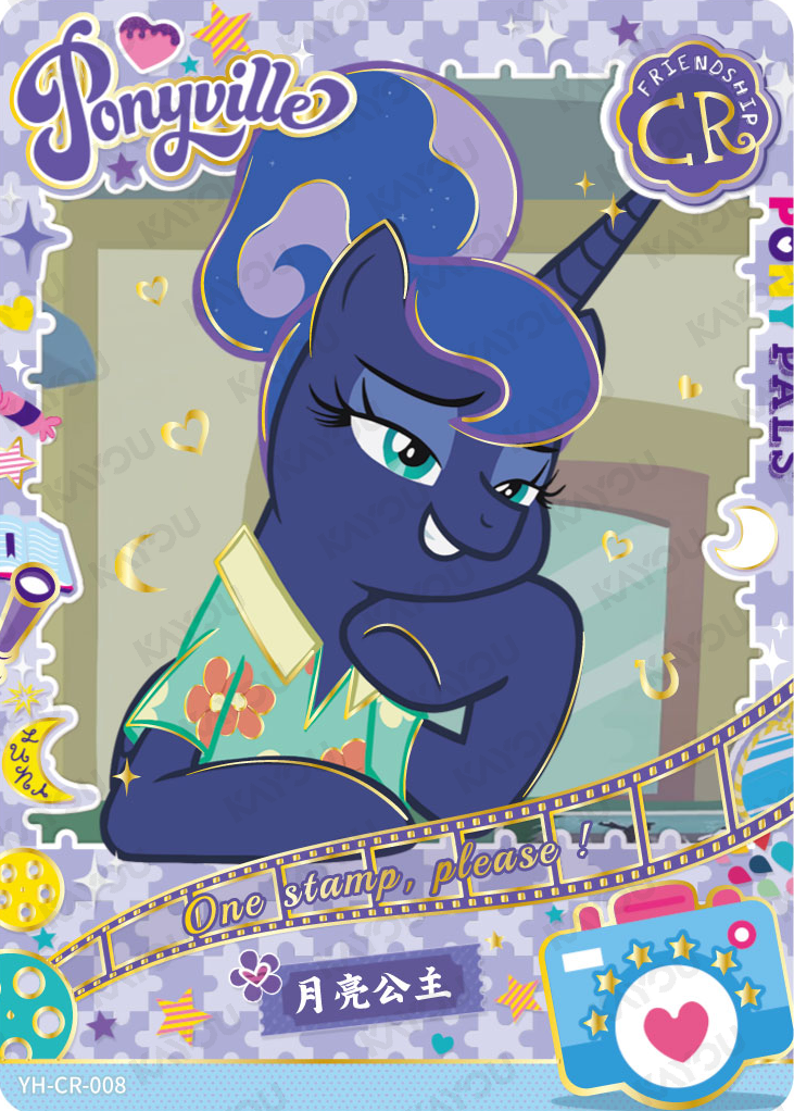 YH-CR-008 KAYOU MLP Fun Moments Edition Fun Moments 1 CR single card