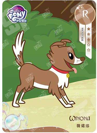 YH-F01-035 - KAYOU MLP Rainbow Edition Chinese Series 1 (T3W1) R card