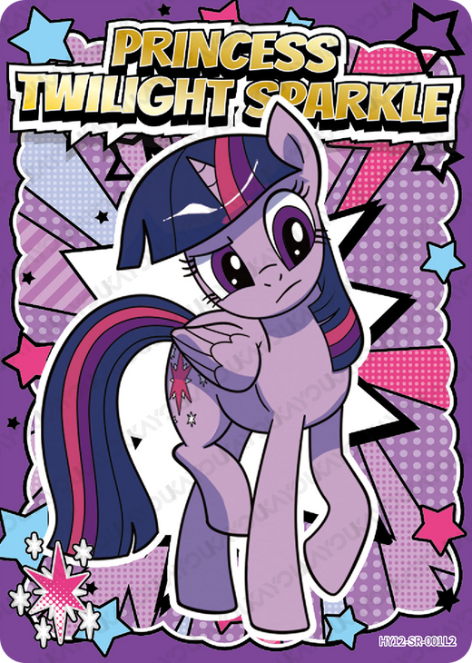 KAYOU MLP Moon Edition Chinese Series 12 (T4W12) SR Card Bundle