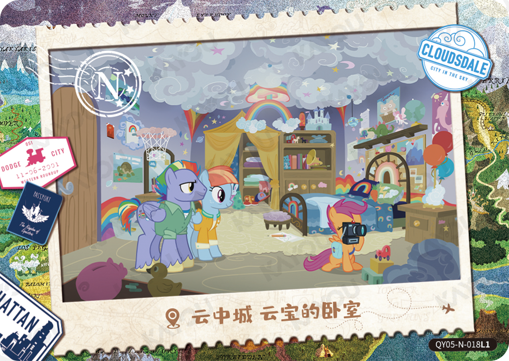 QY05-N-018L5 KAYOU MLP Fun Moments Edition Fun Moments 5 N bundle card