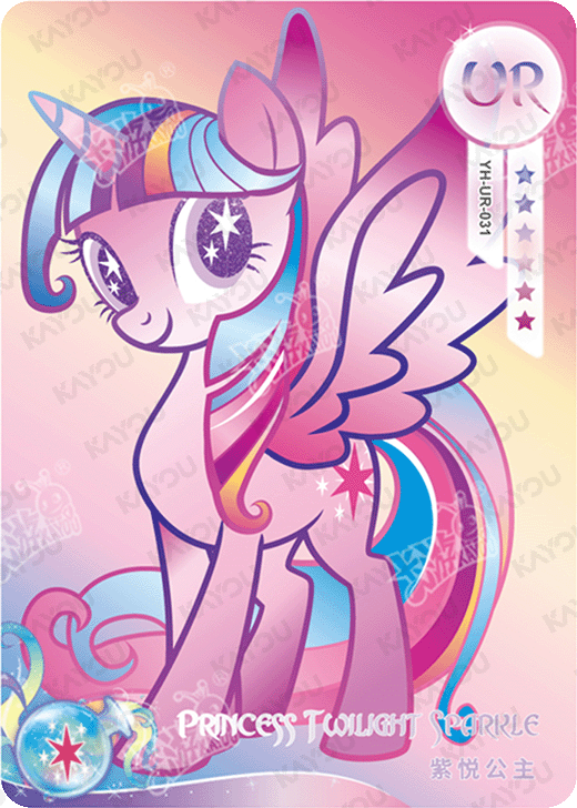 YH-UR-031 KAYOU MLP Moon Edition Chinese Series 3 UR bundle card