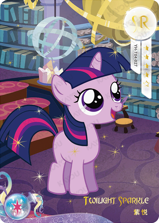 YH-T04-027 KAYOU MLP Moon Edition Chinese Series 4 SR bundle card