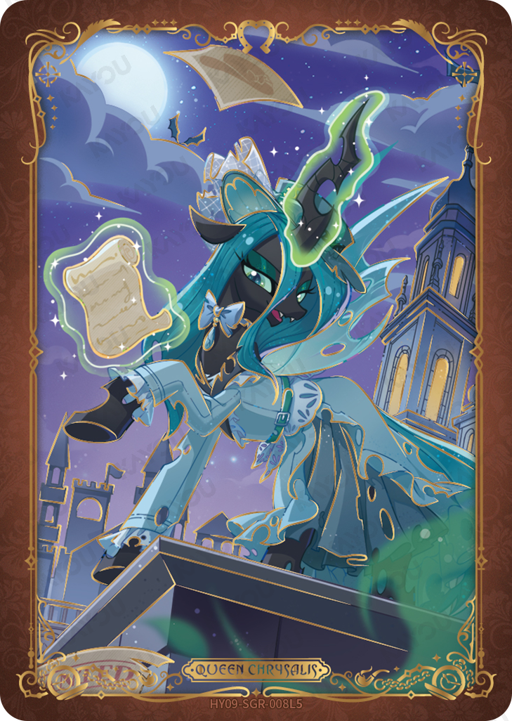 HY09-SGR-008L5 KAYOU MLP Moon Edition Moon 9 SGR single card