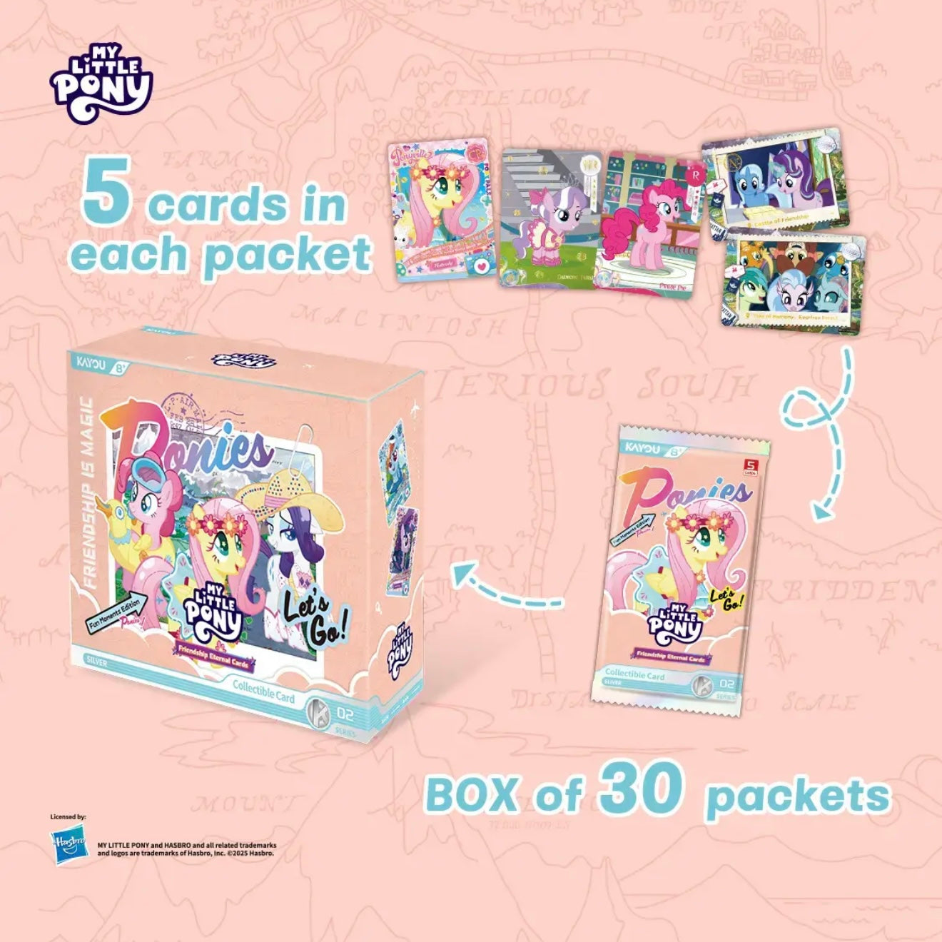 KAYOU My Little Pony - Friendship Eternal Cards - Fun Moments Edition - SEA - Series 2 - Display Box product image