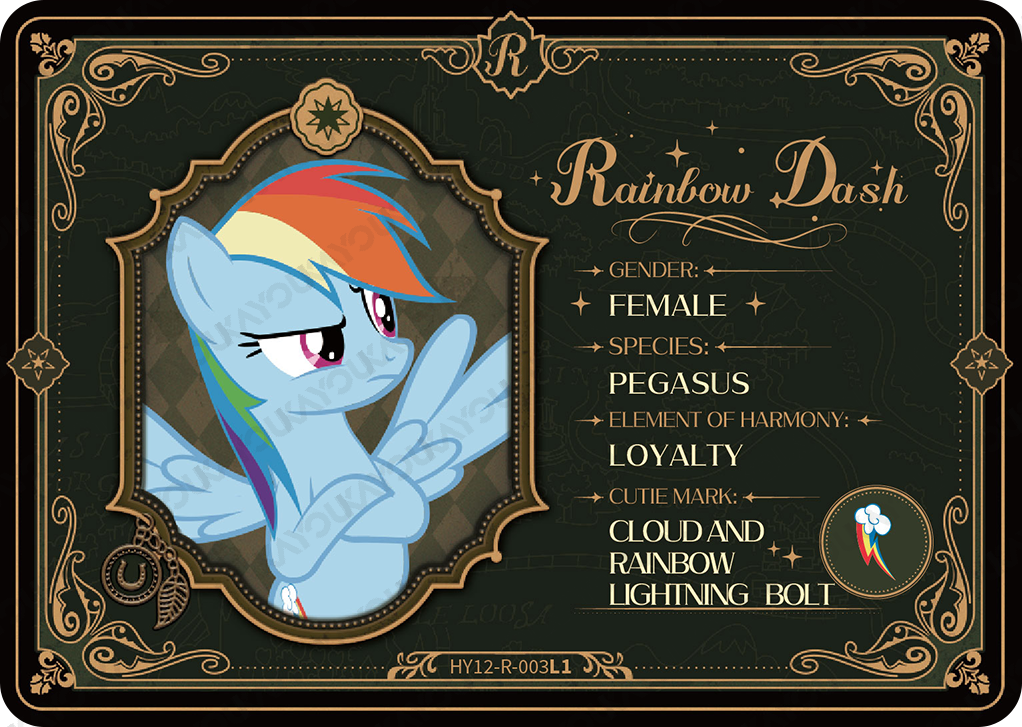 HY12-R-003 KAYOU MLP Moon Edition Moon 12 R bundle card