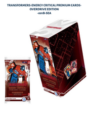 KAYOU Transformers - Energy Critical Premium Cards - Overdrive Edition - 001B - SEA - Display Box product image