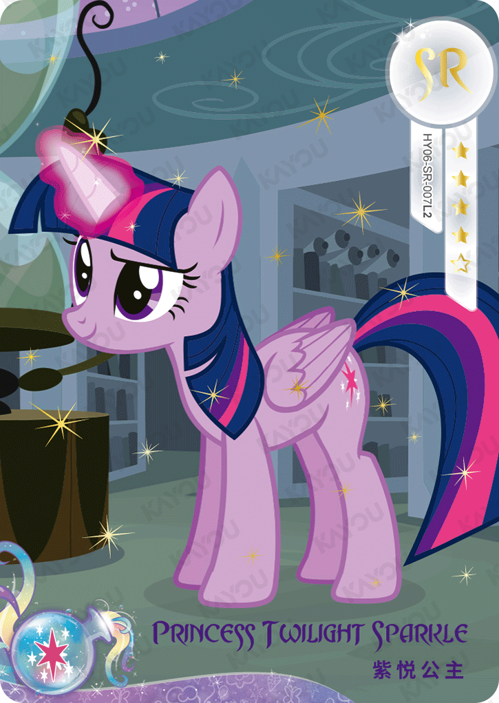 HY06-SR-007L5 KAYOU MLP Moon Edition Moon 6 SR bundle card