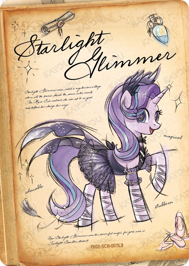 FX02-SCR-007L5 KAYOU MLP Star Edition Star 2 SCR bundle card