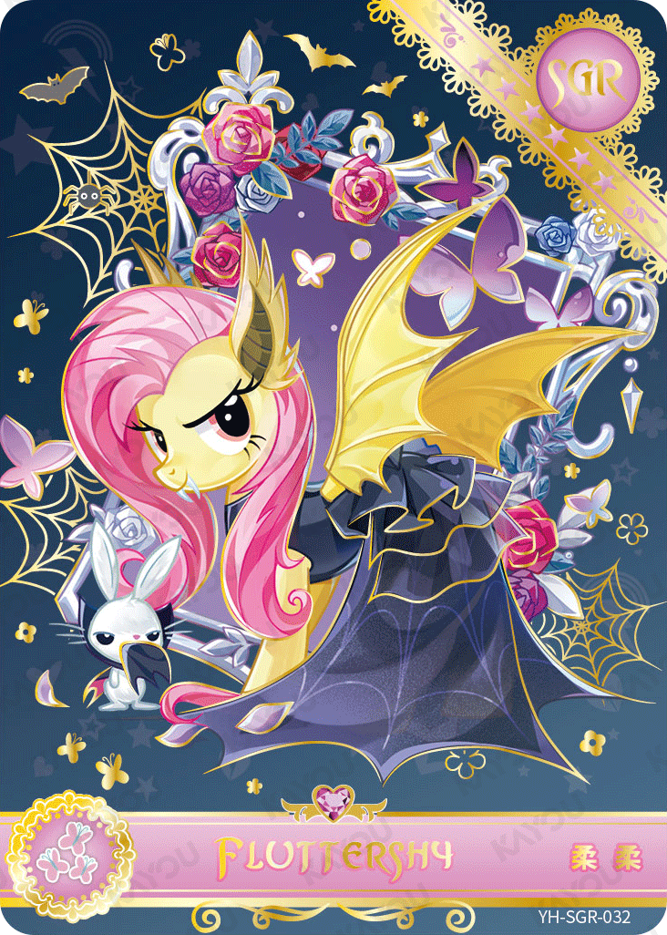 YH-SGR-032 Fluttershy KAYOU MLP Moon Edition Chinese Series 5 SGR single card