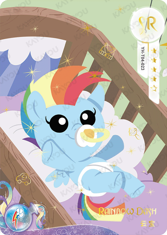 YH-T04-023 KAYOU MLP Moon Edition Chinese Series 4 SR bundle card