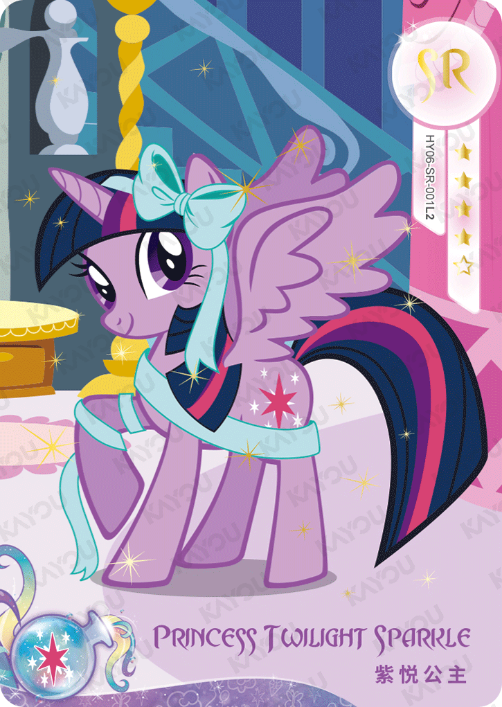 HY06-SR-001L5 KAYOU MLP Moon Edition Moon 6 SR bundle card