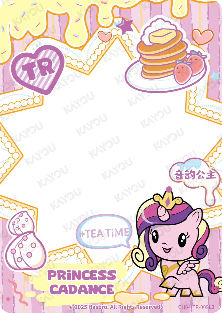 CH04-TR-009 KAYOU MLP Rainbow Edition Rainbow 4 TR bundle card