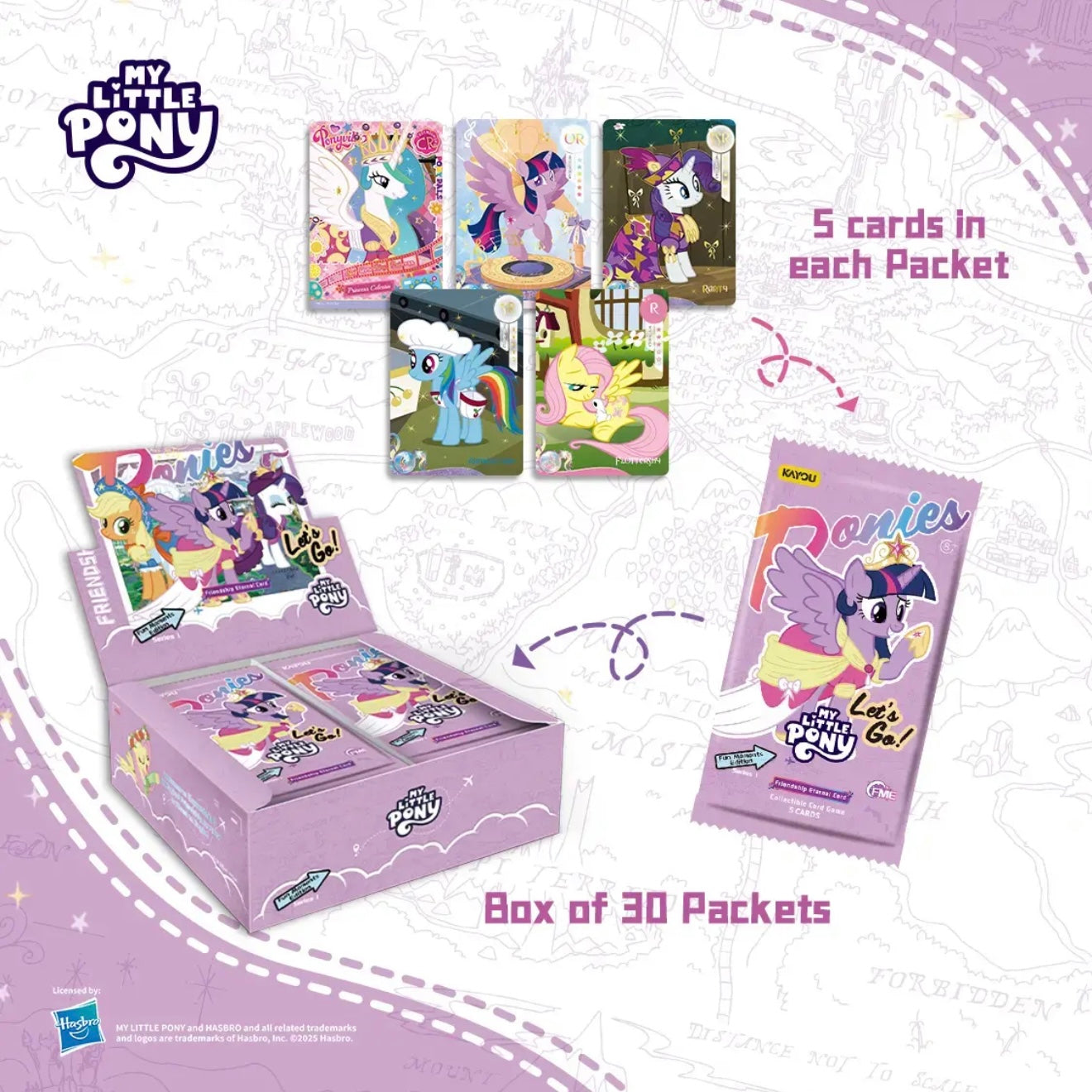 KAYOU My Little Pony - Friendship Eternal Card - Fun Moments Edition - SEA - Display Box product image