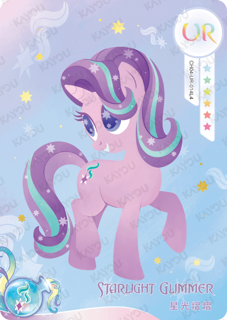 CH04-UR-014 KAYOU MLP Rainbow Edition Rainbow 4 UR bundle card
