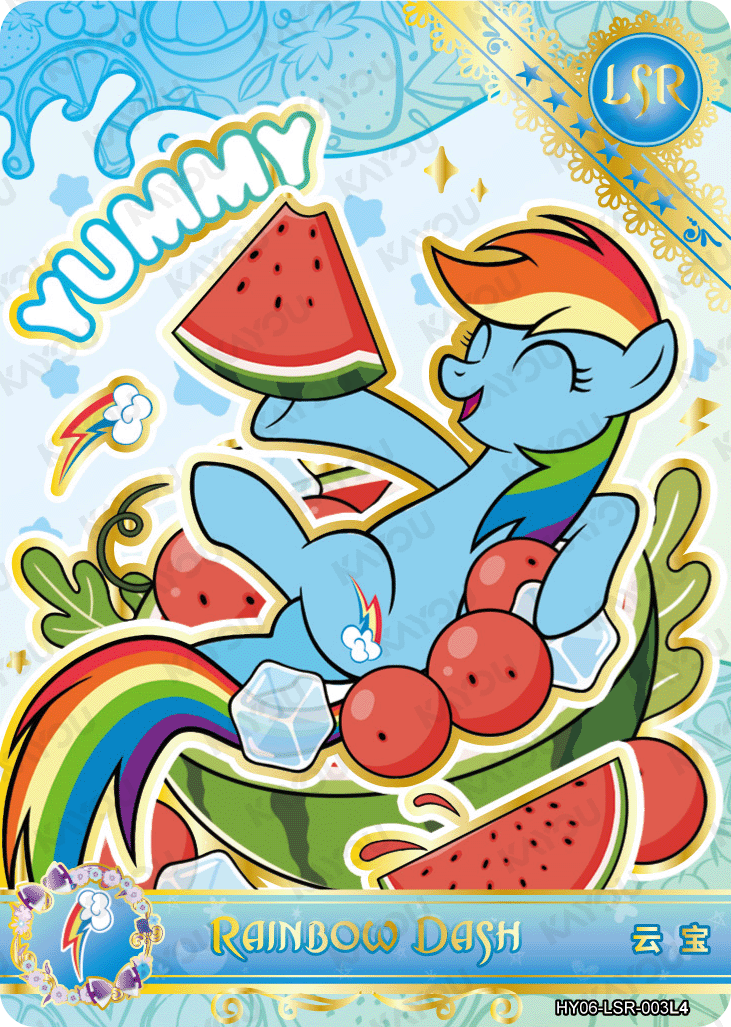 HY06-LSR-003L5 KAYOU MLP Moon Edition Moon 6 LSR bundle card