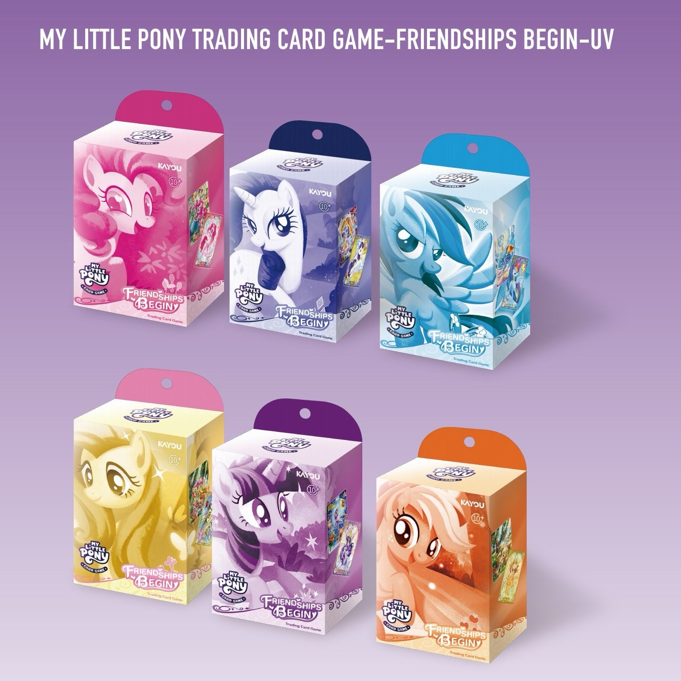 KAYOU My Little Pony Trading Card Game - Friendships Begin - UV - Display Box product image