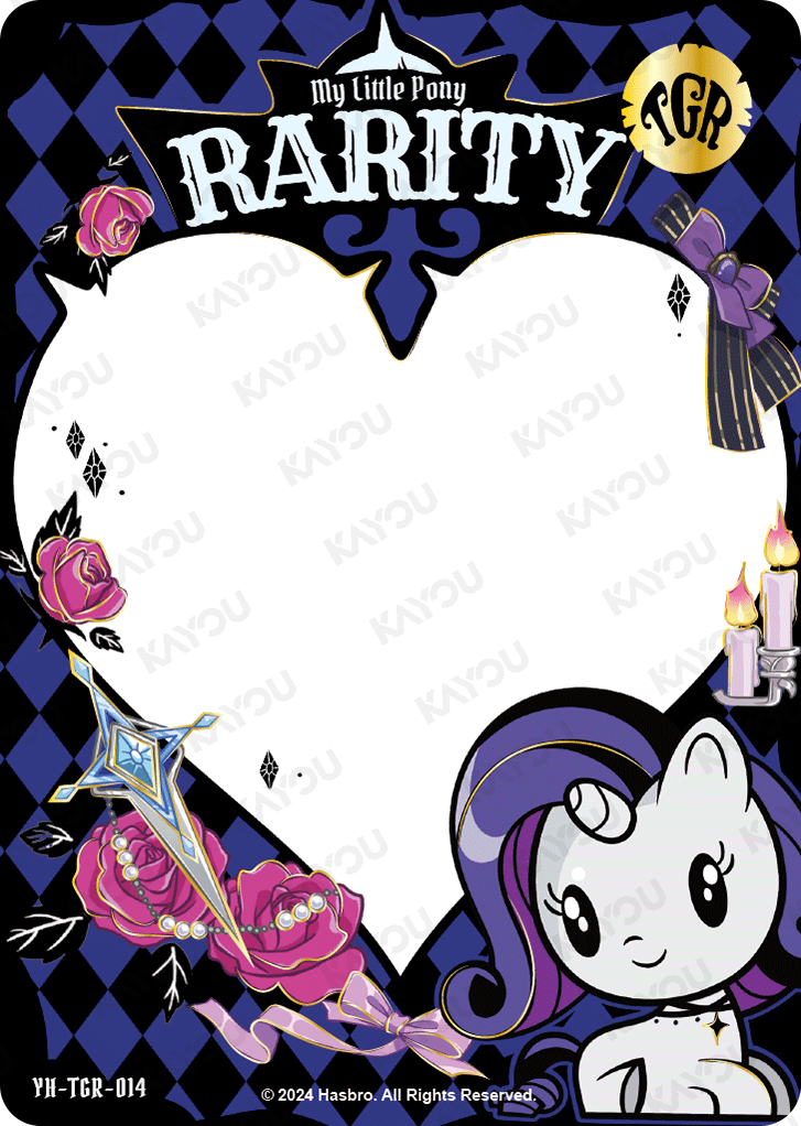 YH-TGR-014 KAYOU MLP Rainbow Edition Rainbow 3 TGR bundle card