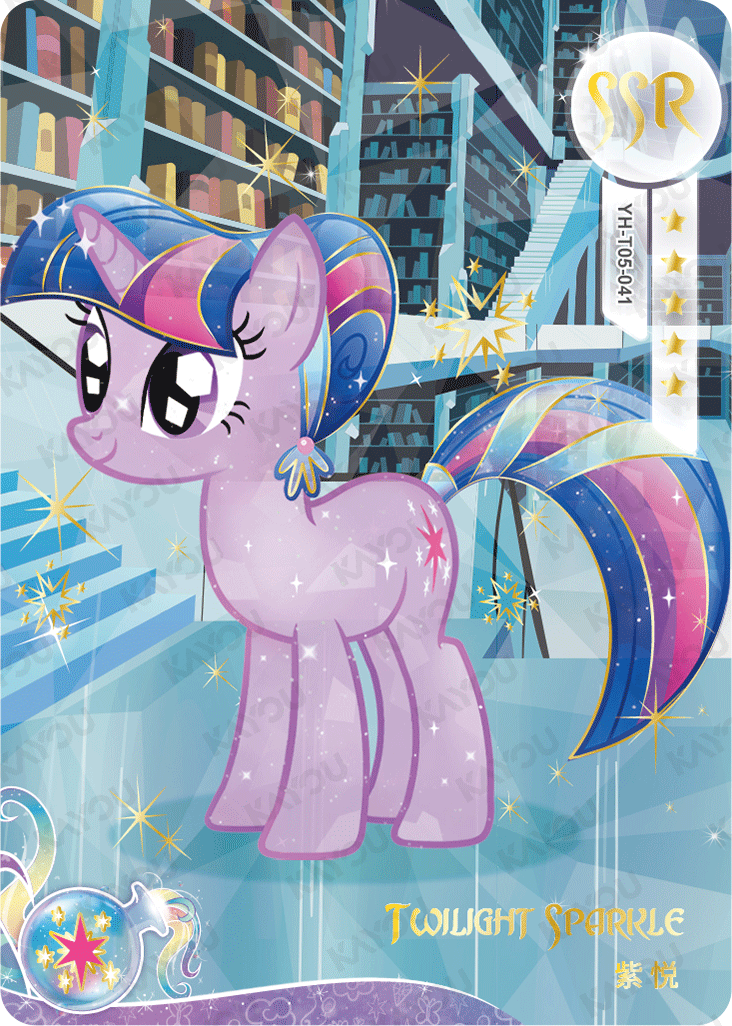 YH-T05-041 KAYOU MLP Moon Edition Chinese Series 5 SSR bundle card