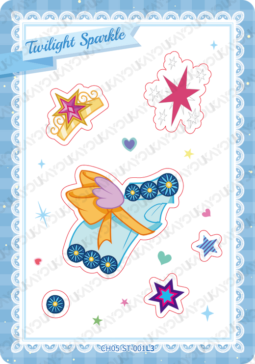 KAYOU MLP Rainbow Edition Chinese Series 5 (T3W5) ST Card Bundle