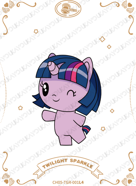 KAYOU MLP Rainbow Edition Chinese Series 5 (T3W5) TGR Card Bundle