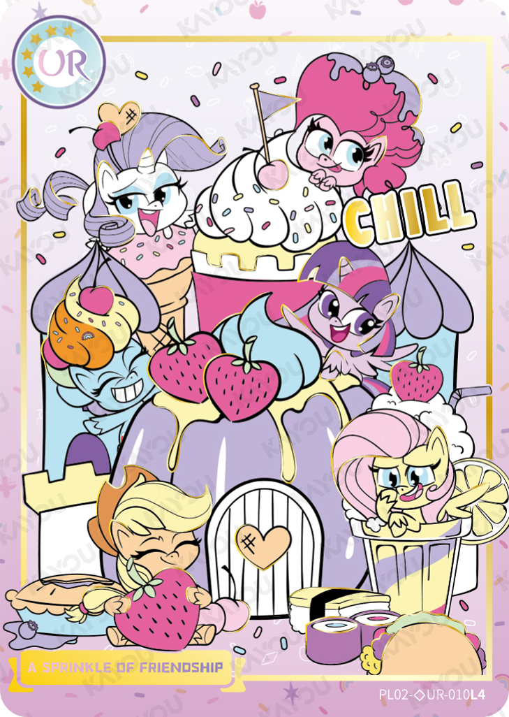 PL02-◇UR-010 KAYOU MLP Qi Meng Party Edition Qi Meng Party 2 Hidden Diamond UR bundle card