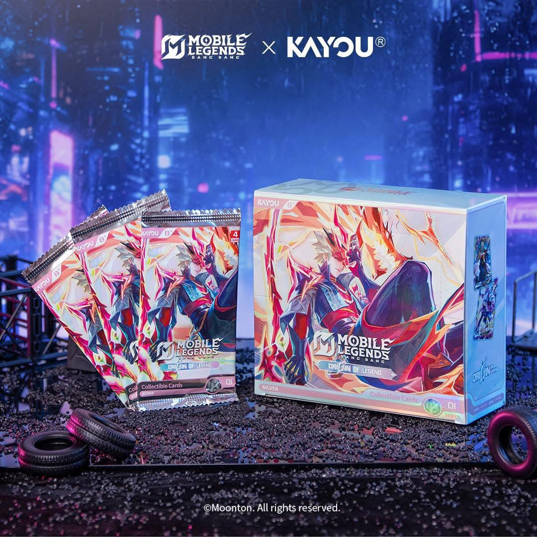 KAYOU Mobile Legends: Bang Bang - Collectible Cards - Origin of Legend - 001A - SEA - Display Box product image