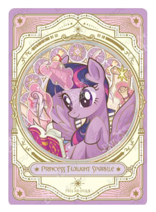 FX01-AR-001L5 - Princess Twilight Sparkle KAYOU MLP single card