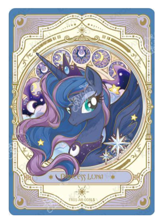 FX01-AR-008L5 - Princess Luna KAYOU MLP single card