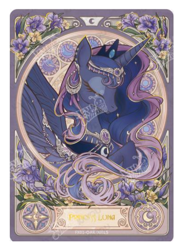 FX01-OAR-005LS FX01-OAR-005LS - Princess Luna Hidden *AR single card