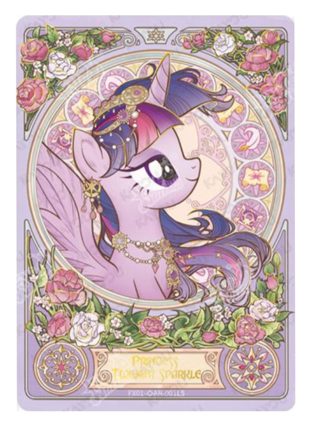 FX01-OAR-009LS FX01-OAR-009LS - Princess Twilight Sparkle Hidden *AR single card